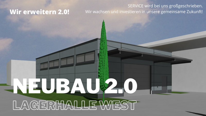 Wir erweitern 2.0 - Fertigstellung Februar 2023!