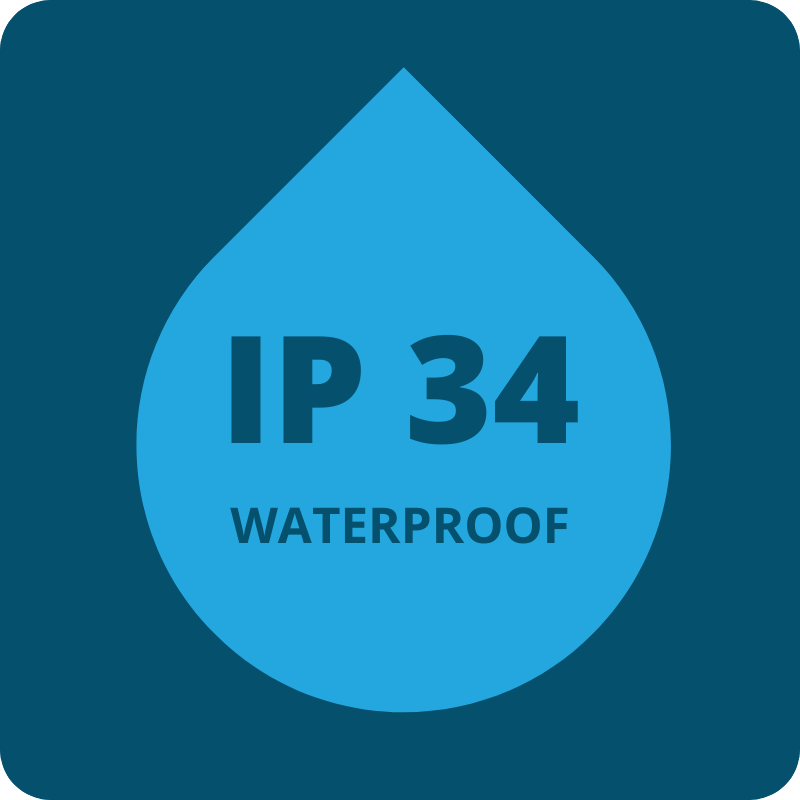 Schutzart IP 34